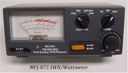 MFJ 873 Grandmaster SWR & Wattmeter, 125-525 MHZ, 5 - 20 ... 110 vac wiring 